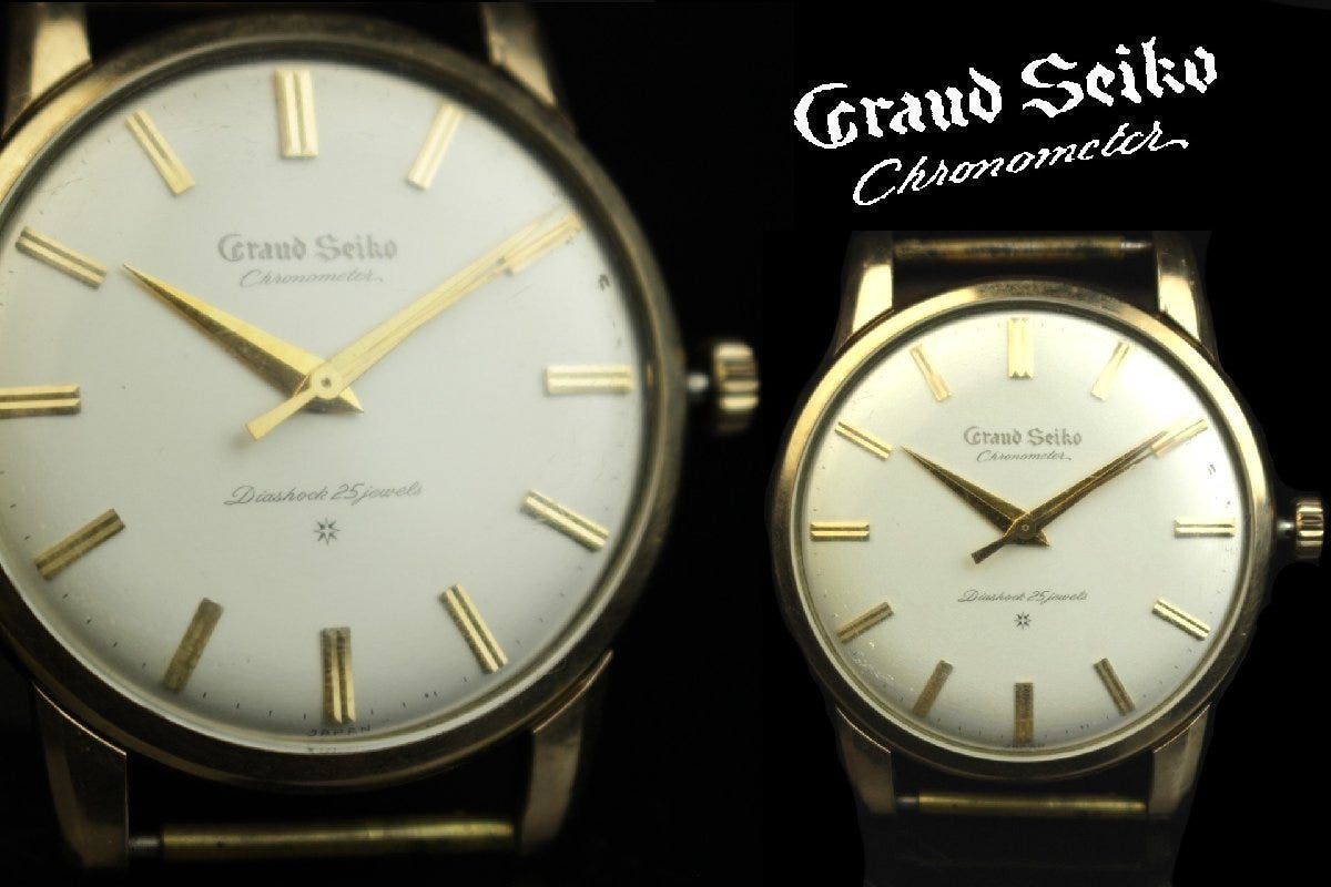 【董芸】Grand Seiko グランド セイコー Chronometer クロノメーター 手巻 稼働品 [1589]