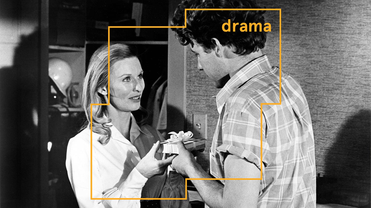 Cloris Leachman and Timothy Bottoms in The Last Picture Show. Courtesy of Columbia Pictures.