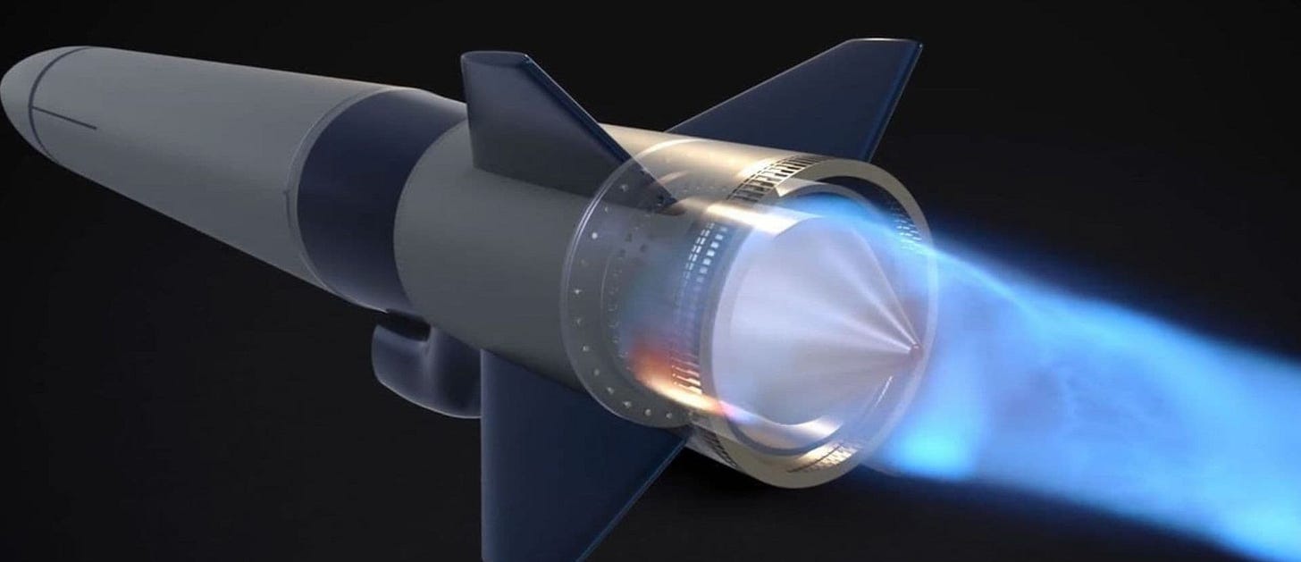 An illustration of a rotating detonation engine (RDE). An illustration of a rotating detonation engine (RDE).