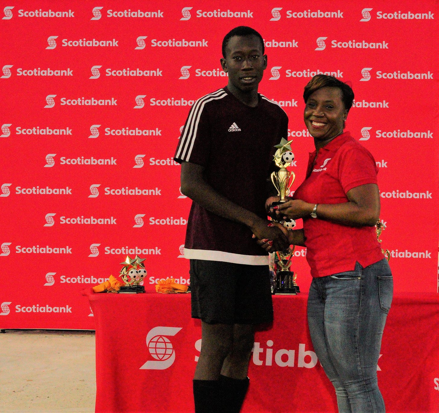 Niall Reid-Stephen, U17 tier 1 MVP from Pro Shottas United. Photo: Barbados Football Association on Facebook, February, 2018. Niall Reid-Stephen, U17 tier 1 MVP from Pro Shottas United. Photo: Barbados Football Association on Facebook, February, 2018.