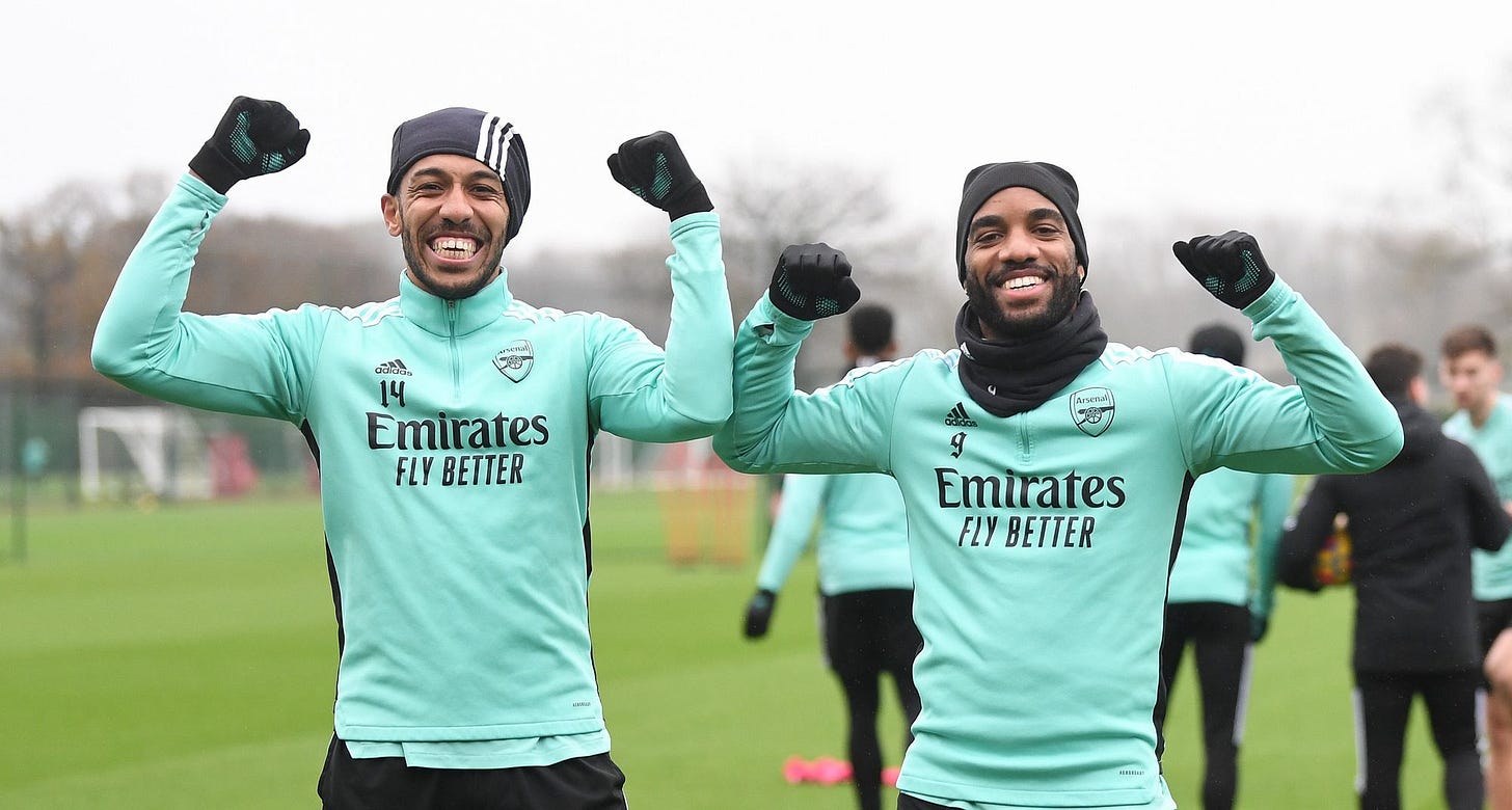 Arsenal's Striker Production, in context