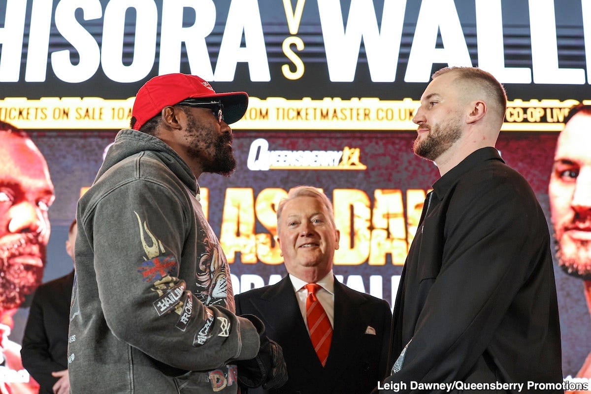 Image: Tonight's Live Results: Derek Chisora vs. Otto Wallin