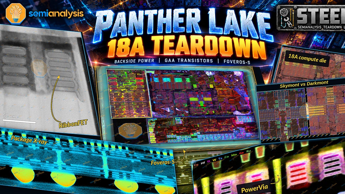 Intel Panther Lake Teardown