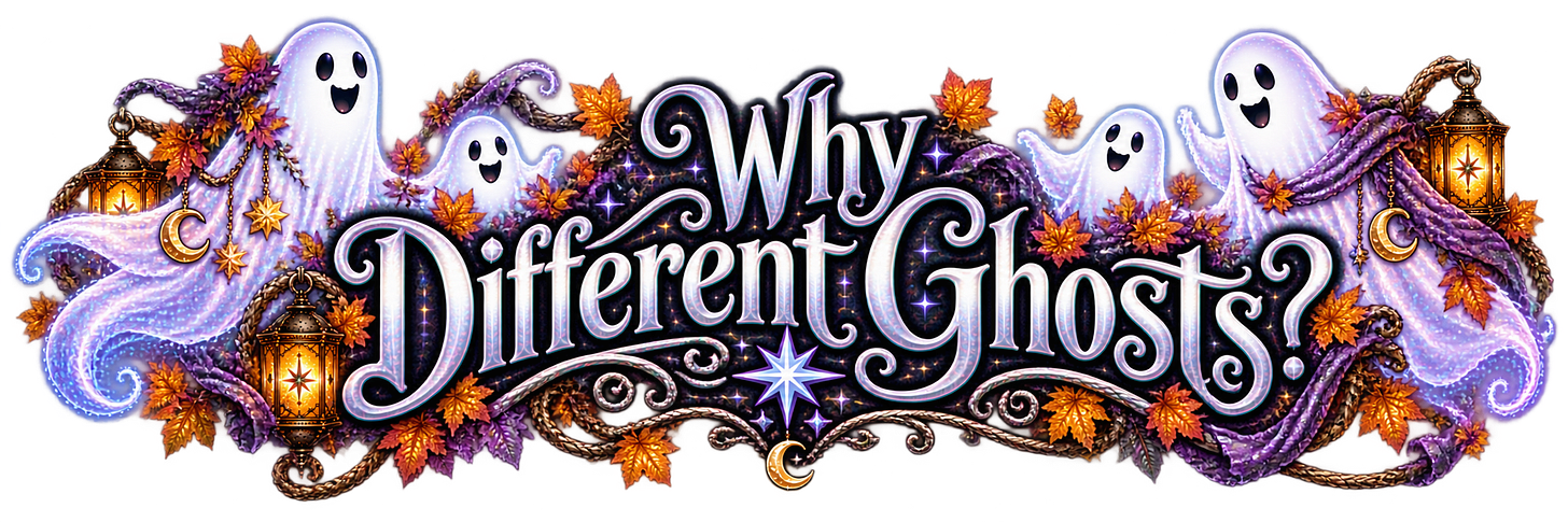 Why Different Ghosts? Why Different Ghosts?