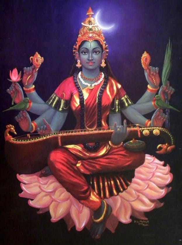 Ram Navami Blessings - My love for Goddess Raja Matangi - Shyamala Devi