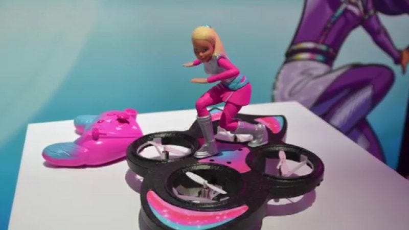 Barbie Starlight Adventure RC Hoverboard Barbie Starlight Adventure RC Hoverboard