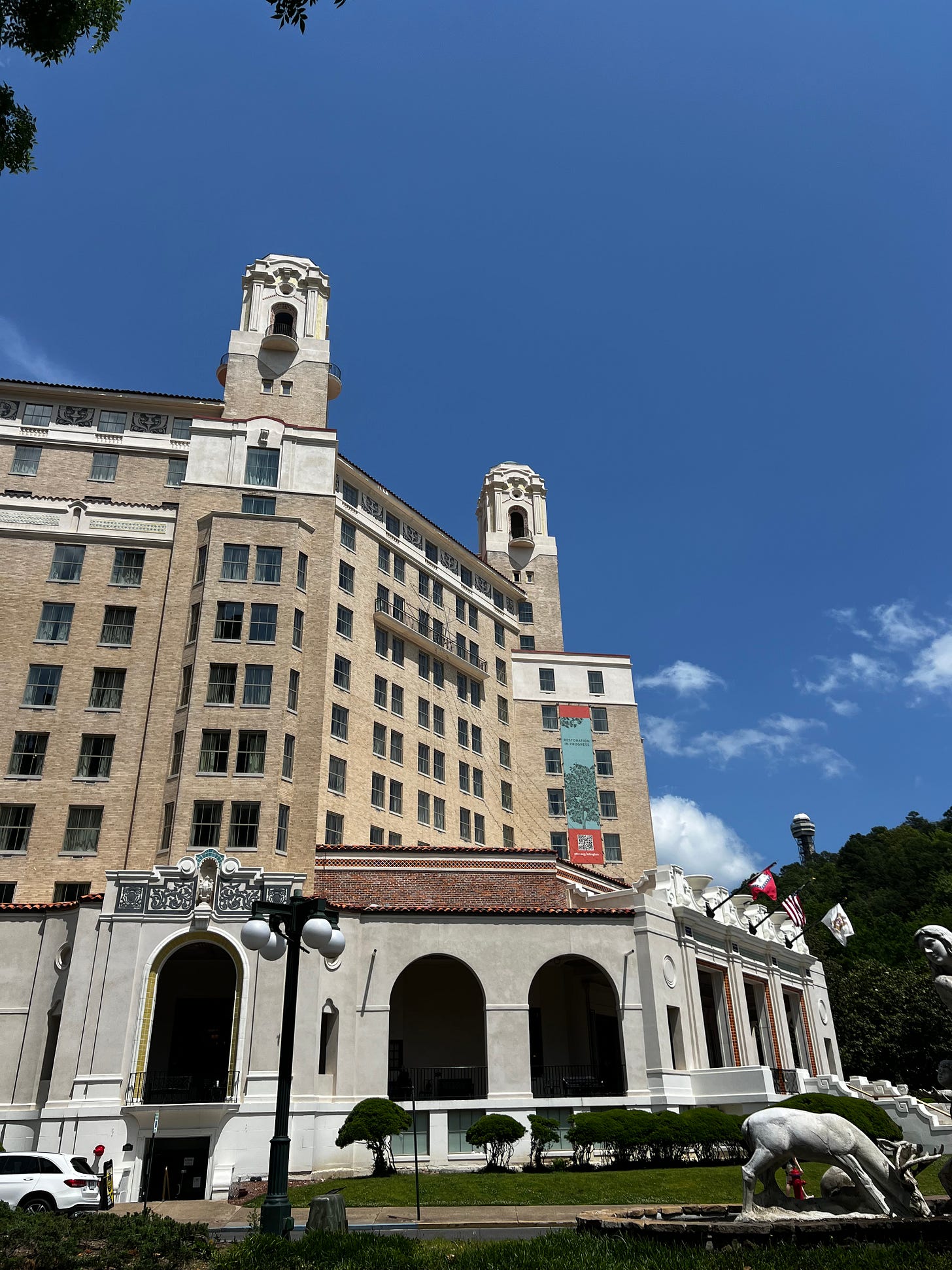 the Arlington hotel in hot springs, Arkansas 
