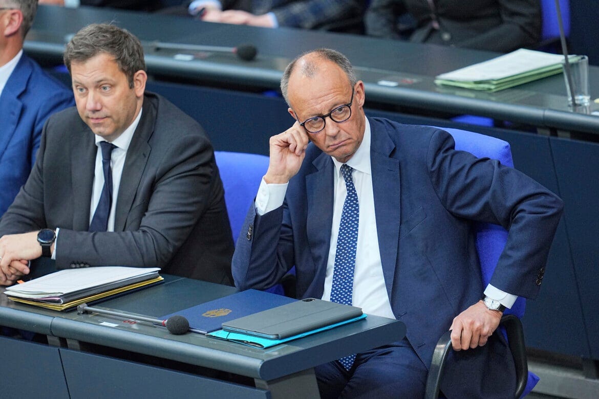 Quell'improvvido 5% per la Difesa. Prima crepa nel governo Merz | il  manifesto