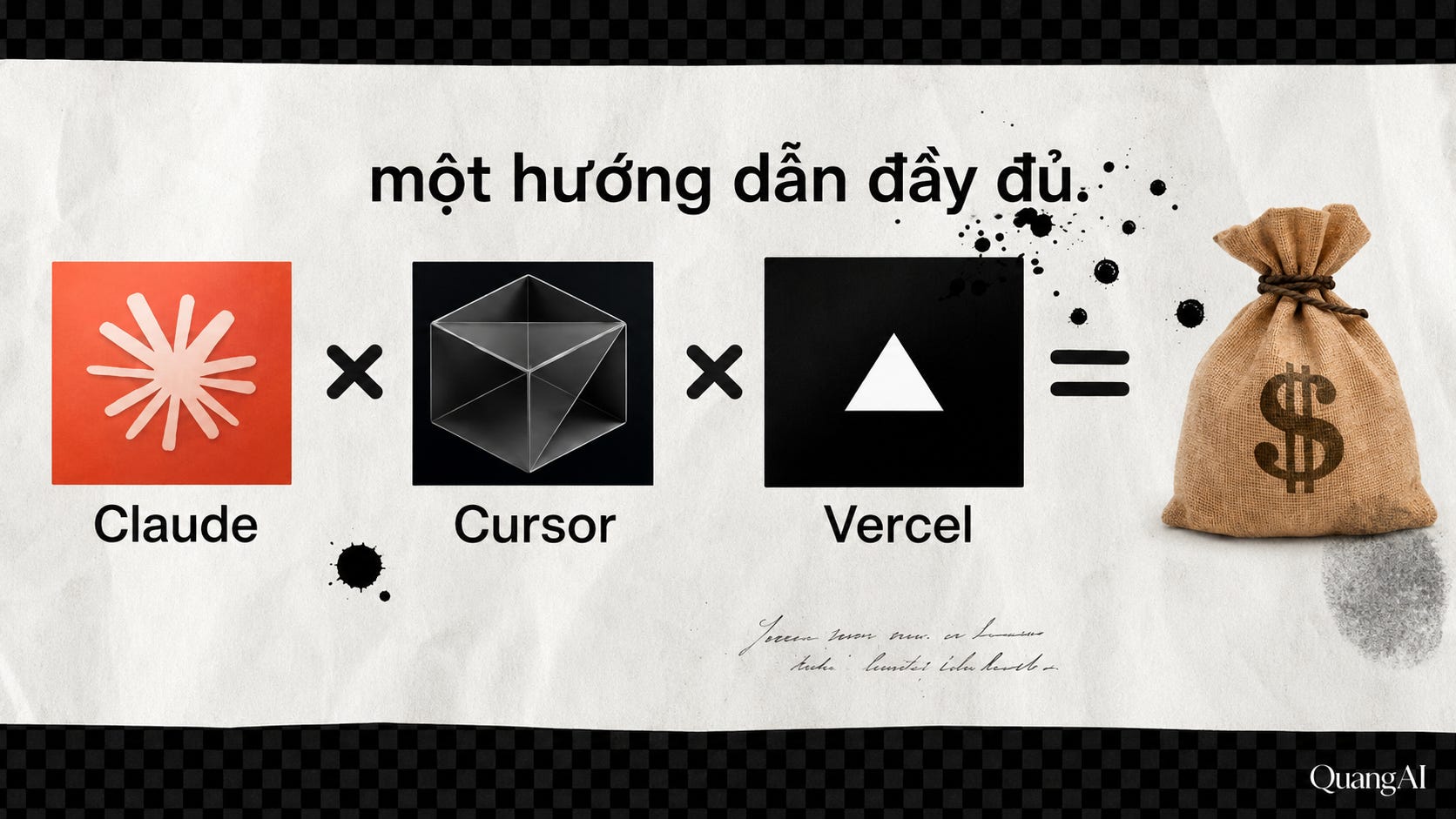 Claude + Cursor + Vercel = Micro-SaaS 5.000–30.000 USD/tháng