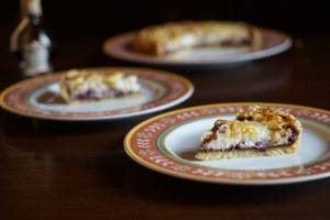 Ricotta, Cherry Jam, Balsamico Tart Ricotta, Cherry Jam, Balsamico Tart