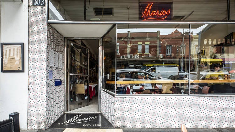 Marios | Restaurants in Fitzroy, Melbourne
