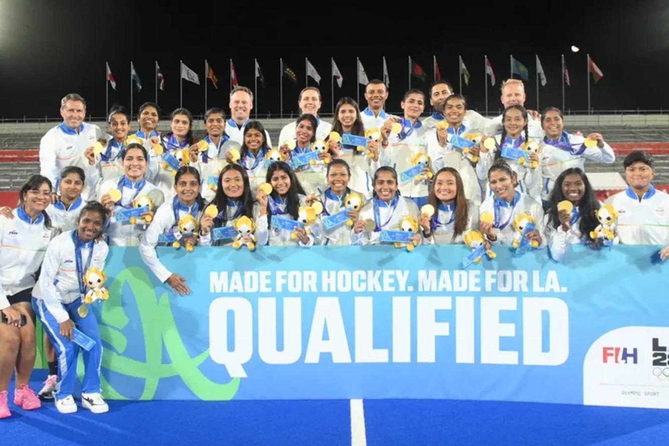 Equipo femenino de India. Foto: FIH Equipo femenino de India. Foto: FIH