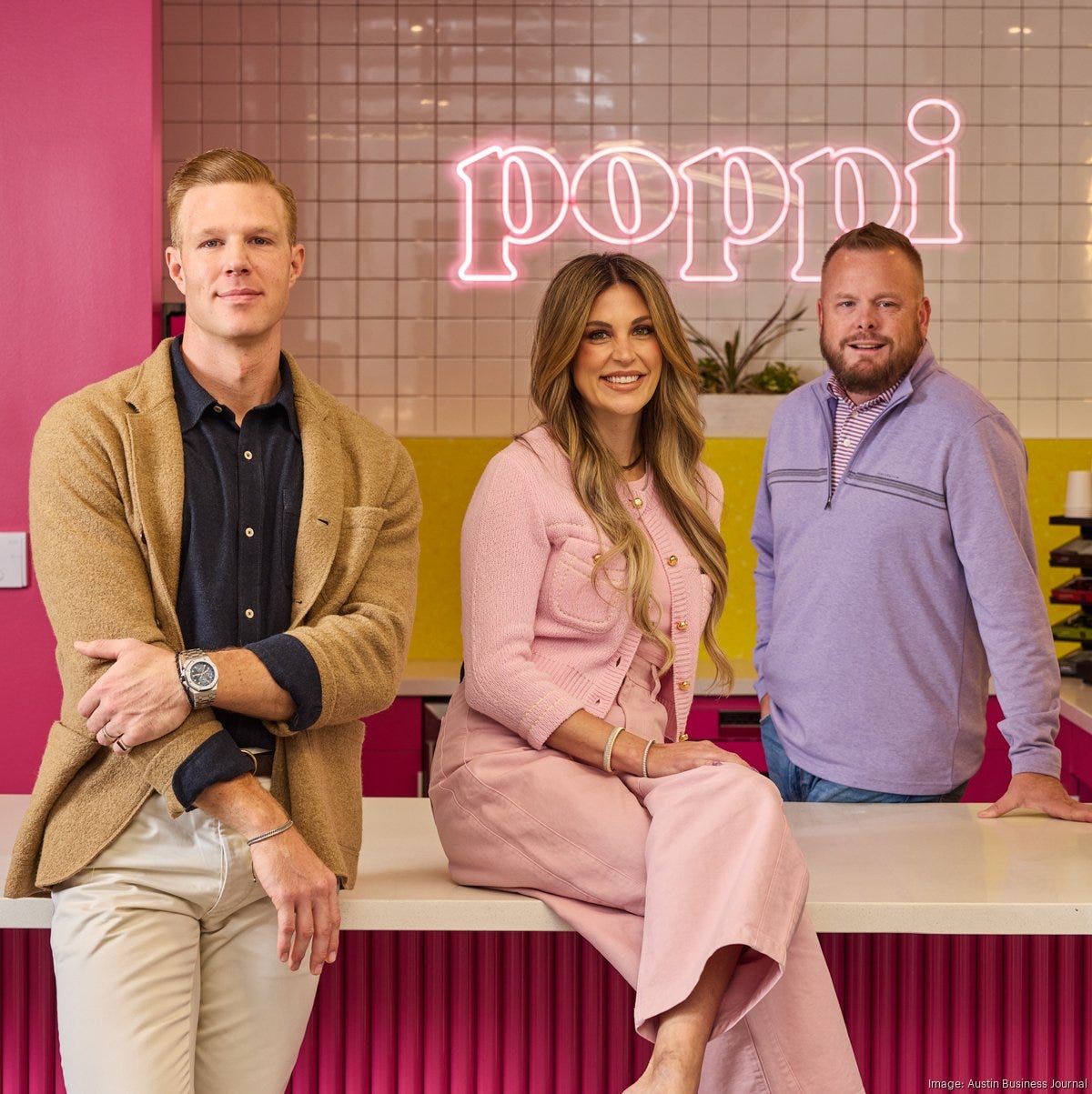 Poppi founders win Ernst & Young Entrepreneur Of The Year 2025 award -  Austin Business Journal