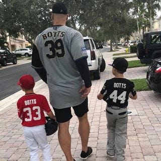 HAVE BAT WILL TRAVEL: JASON BOTTS logo