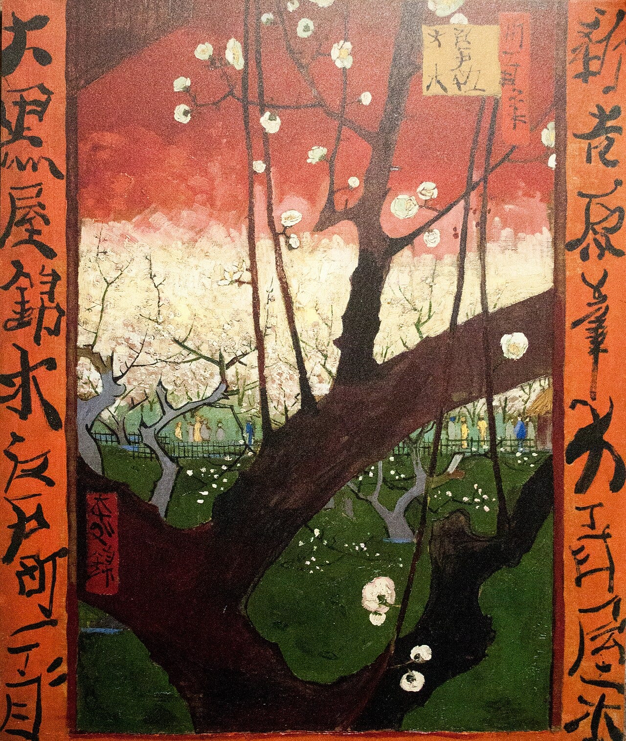 Van Gogh japonaiserie after Hiroshige