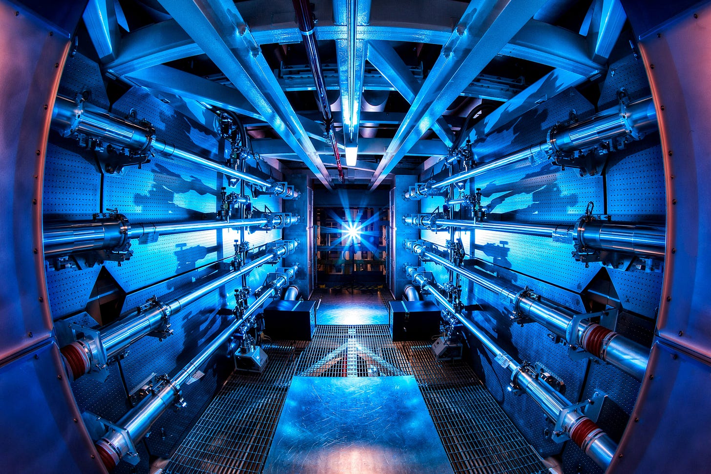 The National Ignition Facility’s preamplifier module increases the laser energy as it travels to the Target Chamber The National Ignition Facility’s preamplifier module increases the laser energy as it travels to the Target Chamber
