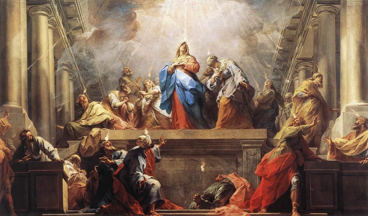 Liturgy: Pentecost Sunday - The Descent of the Holy Ghost - District of the  USA