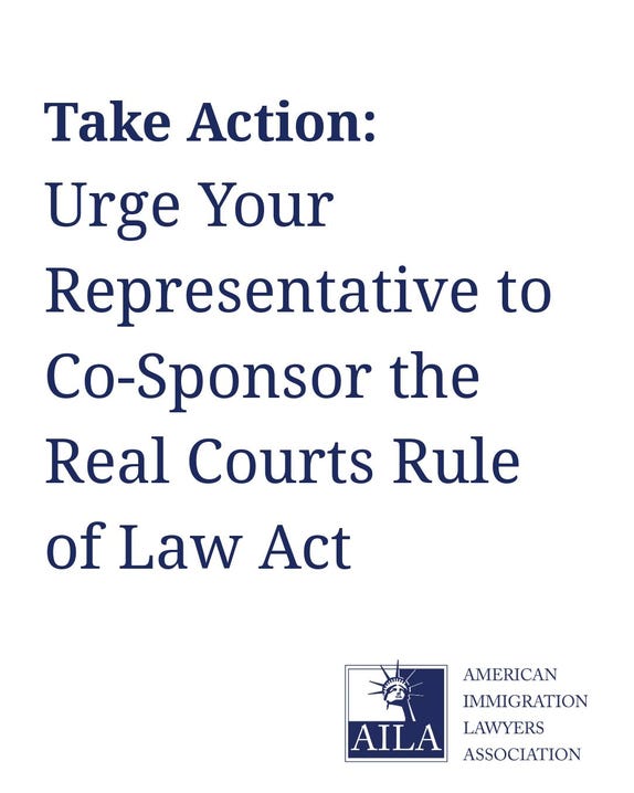 Take Action: Urge Your Representatives to Co-Sponsor The Real Courts Rule of Law Act
