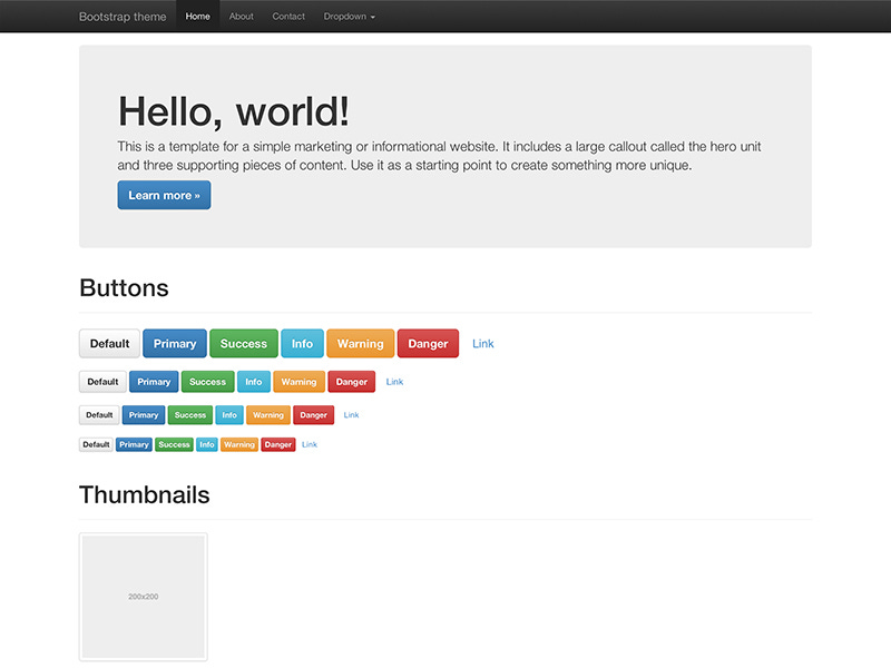 Getting started · Bootstrap 3.0.3 Documentation - BootstrapDocs