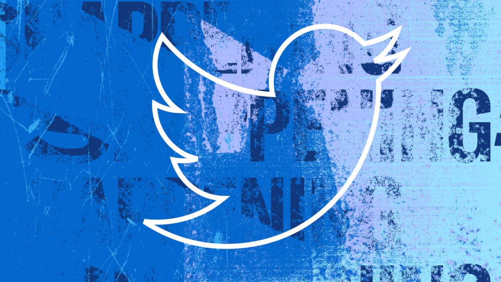 The Twitter logo The Twitter logo