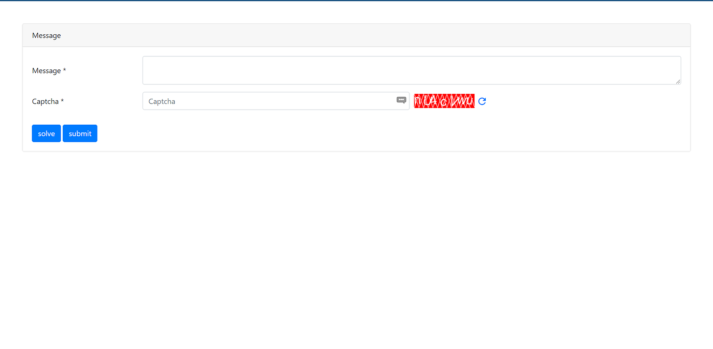 Our example page