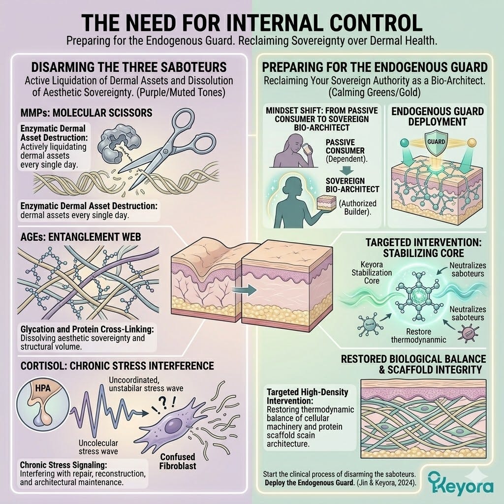 Mechanism of the Endogenous Guard establishing a Structural Blockade to neutralize the Neuro-Endocrine Storm and restore Neurological Sovereignty. Mechanism of the Endogenous Guard establishing a Structural Blockade to neutralize the Neuro-Endocrine Storm and restore Neurological Sovereignty.