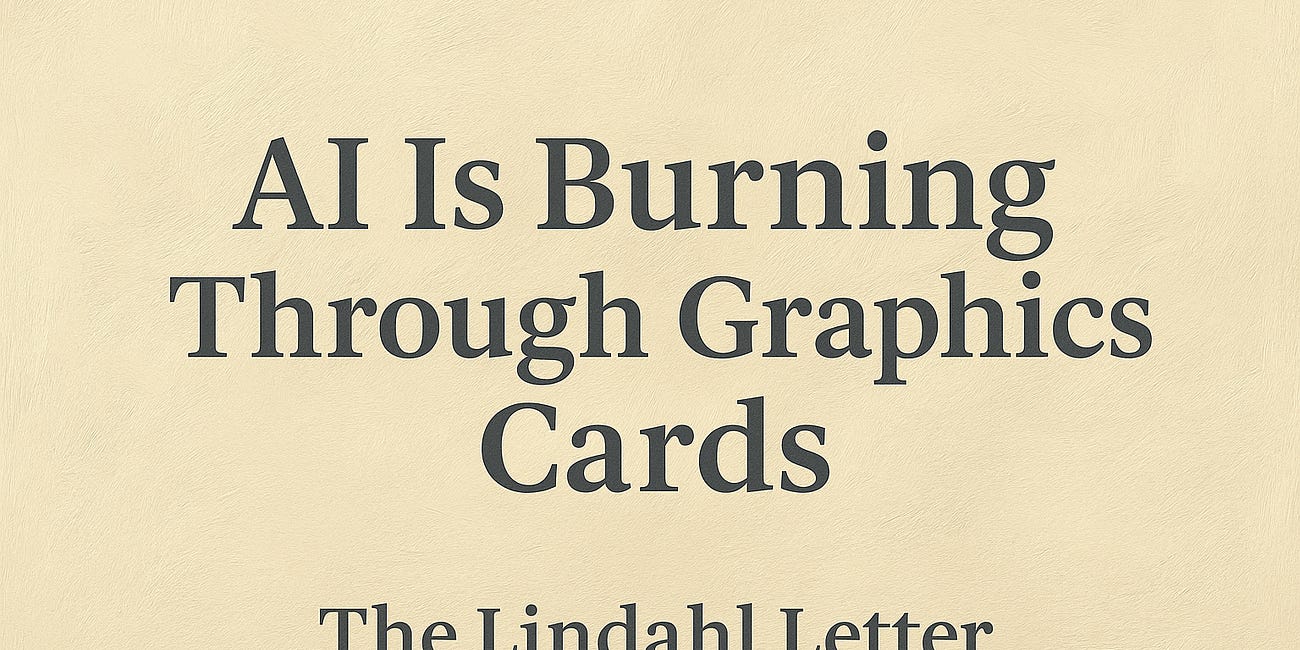 AI Is Burning Through Graphics Cards