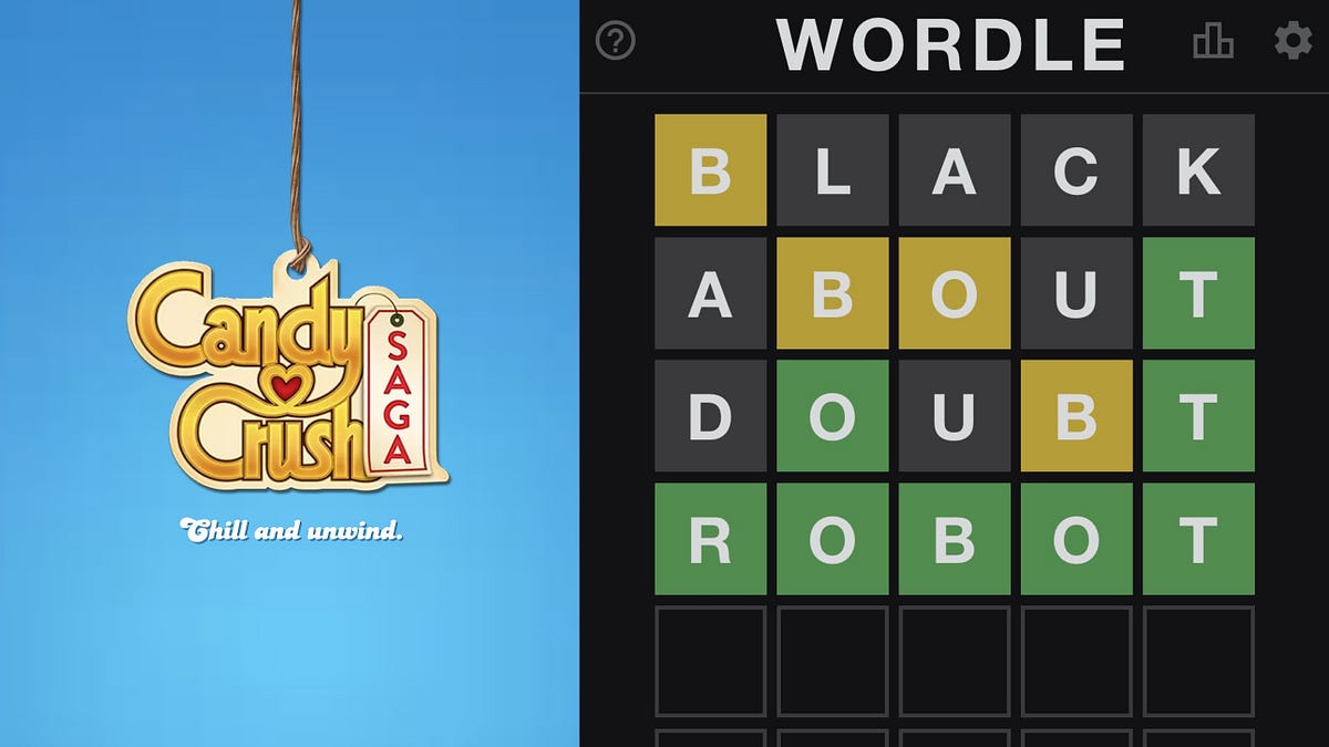 The Rot of Candy Crush and The Rest of Wordle
