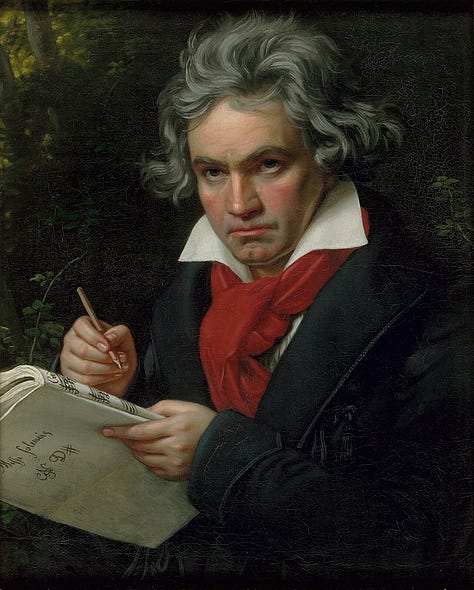 Portraits of Nine Classical Composers