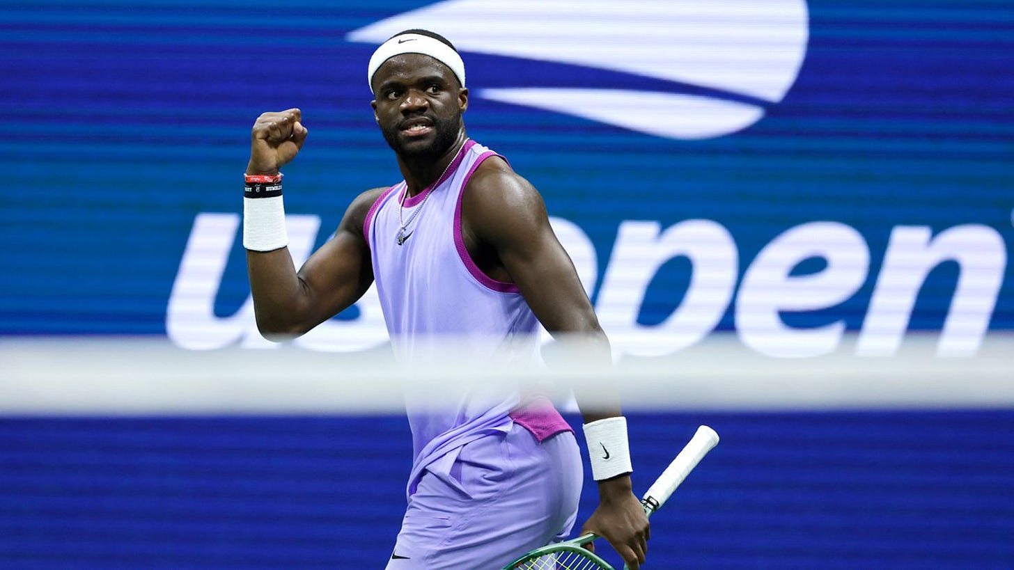 Frances Tiafoe to face Taylor Fritz in US Open semifinals, guaranteeing an  American will reach the final | CNN