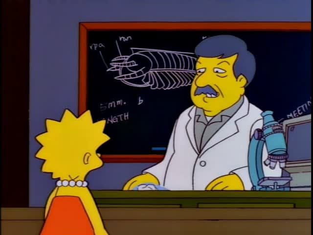 I didn't become a scientist for financial gain, whatever little money you  have will be just fine : r/TheSimpsons