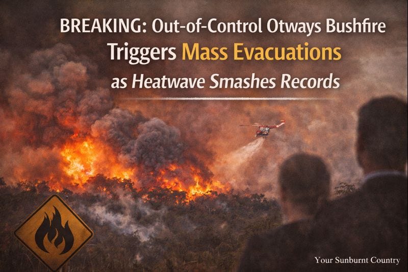 BREAKING: Out‑of‑Control Otways Bushfire Triggers Mass Evacuations as ...