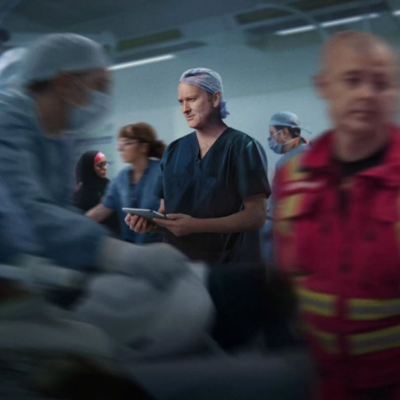 May be an image of 4 people and hospital