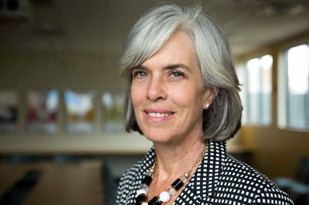 Assistant Speaker of the U.S. House of Representatives Katherine Clark pictured at WBUR's studios in 2016. (Robin Lubbock/WBUR) Assistant Speaker of the U.S. House of Representatives Katherine Clark pictured at WBUR's studios in 2016. (Robin Lubbock/WBUR)