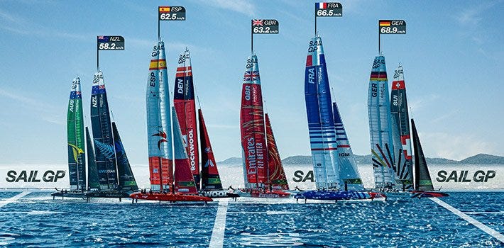 From Sea to Screen: LiveLine transforms SailGP with real-time data and  graphics - TM Broadcast International