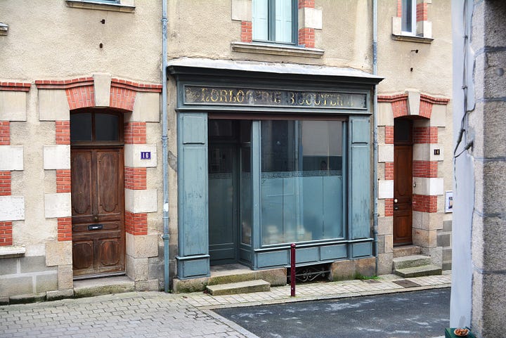 The streets of Clissson France