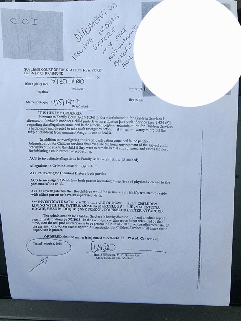 Catherine DiDomenico Went Bad: Claims of bias, collusion, and radical judicial overreach in two explosive Staten Island cases. Catherine DiDomenico Went Bad: Claims of bias, collusion, and radical judicial overreach in two explosive Staten Island cases.