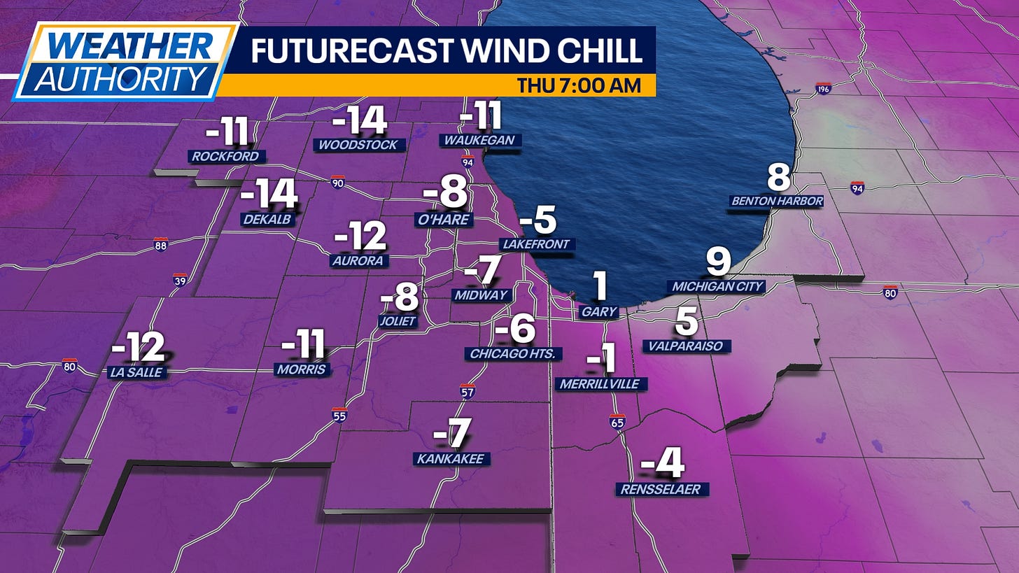 🥶 Arctic Blast Incoming: Wind Chills Down to -5 to -15° TONIGHT