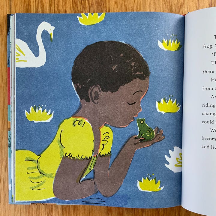 Illustrations of fairy tales by Helen Stephens, for her book First Fairy Tales.