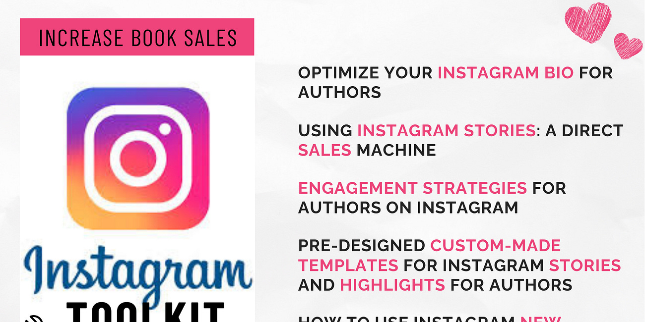 Instagram Toolkit for Authors to Boost Book Sales