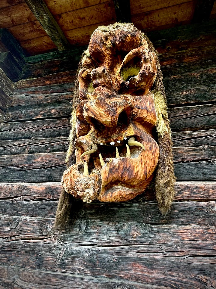 #Blatten #Lotschental #Switzerland #folklore #wood carving #landscape