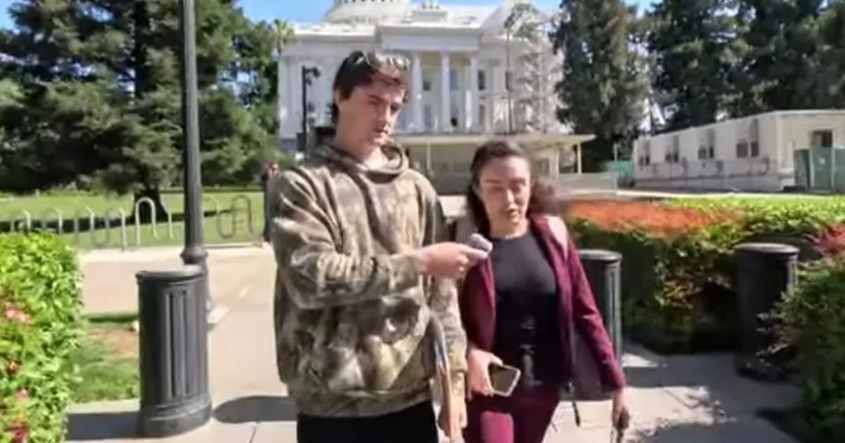 Watch Nick Shirley Confront California Dems Trying to Criminalize Exposing Fraud