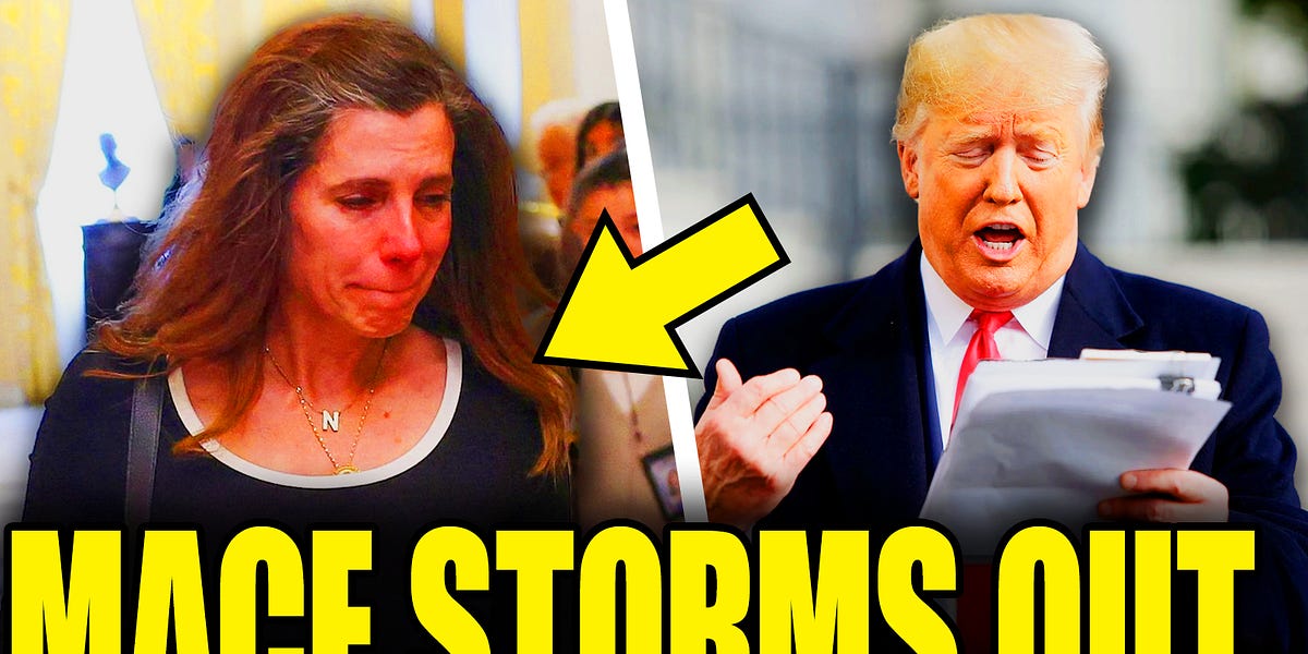 Mace Storms Out Of Trump Briefing Then Blows Up Iran Plan