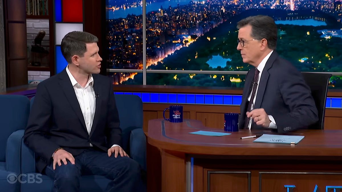 Stephen Colbert Hands CBS Bosses Their Asses AGAIN, With An Assist From James Talarico