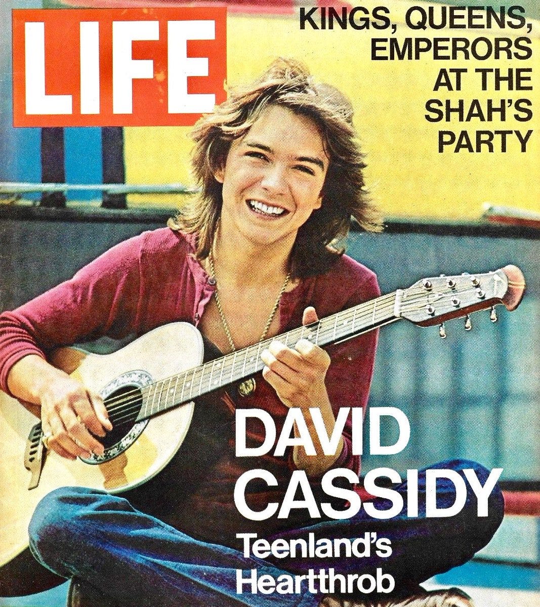 RetroNewsNow on Twitter: &quot;LIFE Magazine Cover, October 29, 1971: David  Cassidy, Teenland&#39;s Heartthrob https://t.co/tWTkzWSyFN&quot; / Twitter