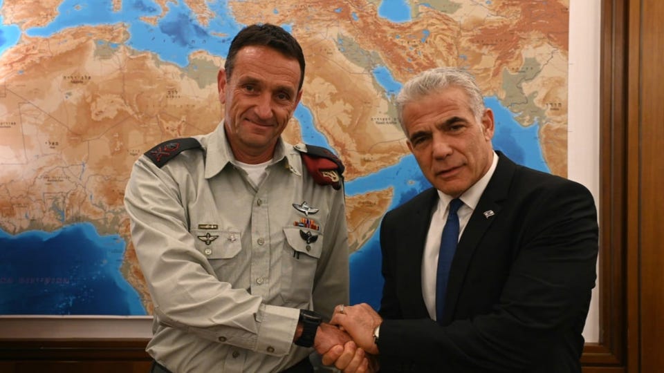 Israel: former intelligence head Herzi Halevi named as army chief Israel: former intelligence head Herzi Halevi named as army chief