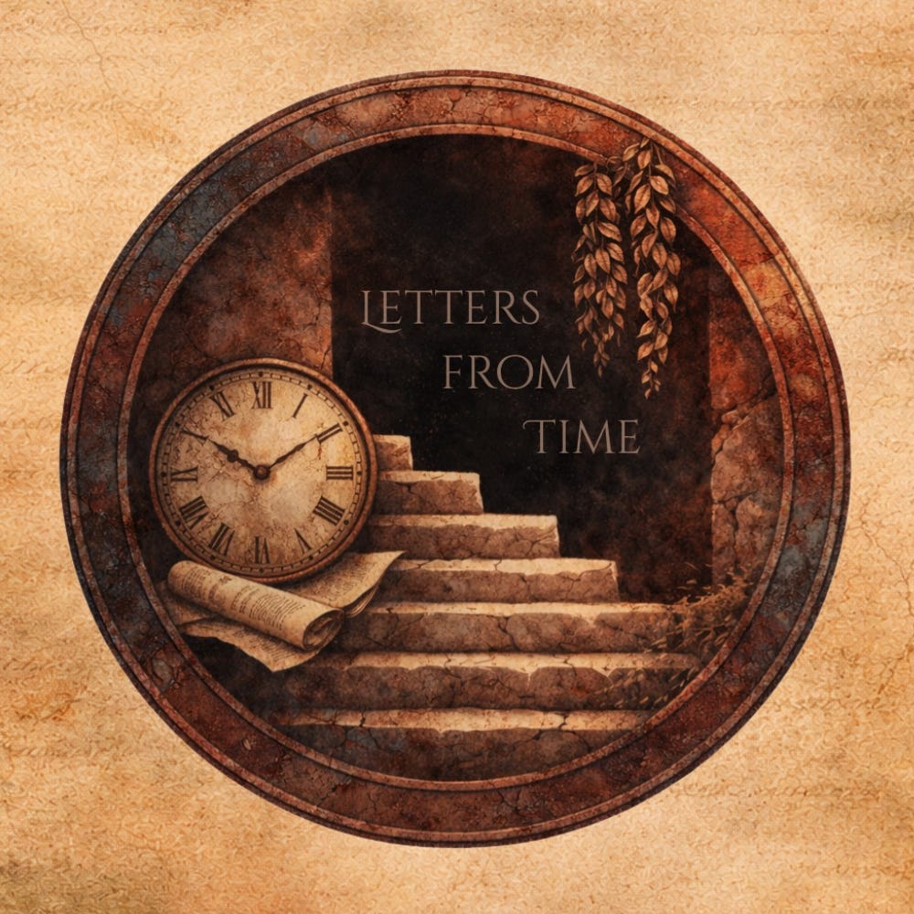 Letters From Time (formerly The Time Traveling Historian) logo