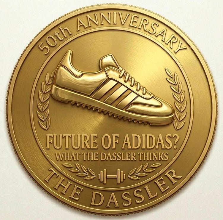 IVE RADICAL ENSEMBLE of 15th ANNIVERSAR… The Dassler FIFTY: Special Issue-April 2026. 50 pairs from past