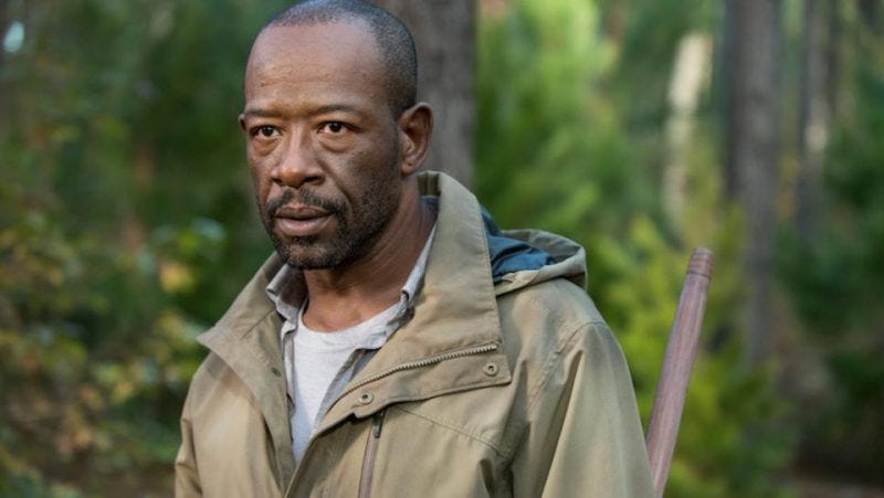 morgan dying on the walking dead morgan dying on the walking dead