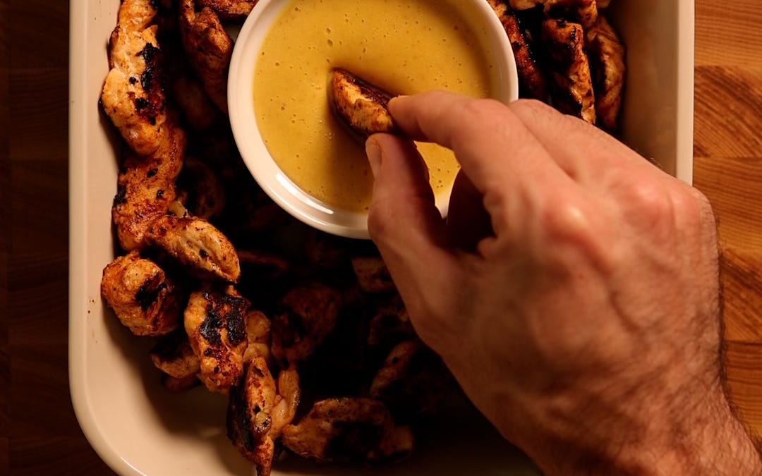 grilled nuggets but the ones from chick-fil-a - the bare minimum